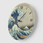Oude Japanse Kunst, De Grote Golf van Hokusai Klok (Hoek)