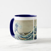 Oude Japanse Kunst, De Grote Golf van Hokusai Mok (Voorkant links)