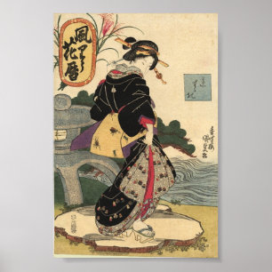 oude Japanse kunst Poster