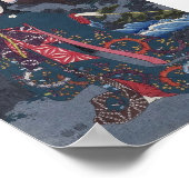  oude Japanse kunst Poster (Hoek)