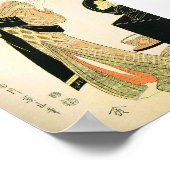 oude Japanse kunst Poster (Hoek)