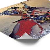  oude Japanse kunst Poster (Hoek)