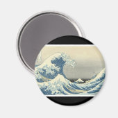 Oude Japanse kunstmagneet Magneet (Voorkant / Achterkant)