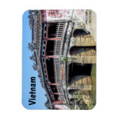 Oude japanse overdekte brug in Hoi An - Vietnam Magneet (Verticaal)