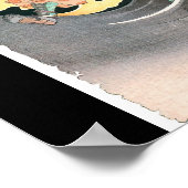 Oude Japanse Samurai-schilderijen Poster (Hoek)