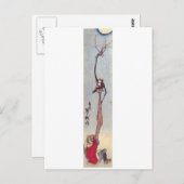 Oude Japanse schilderijen Briefkaart (Voorkant / Achterkant)