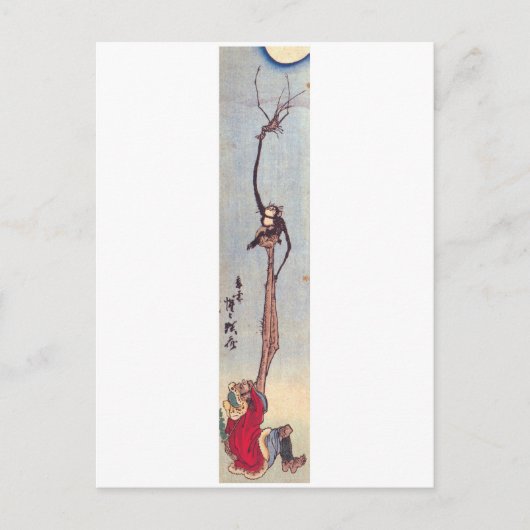 Oude Japanse schilderijen Briefkaart (Voorkant)