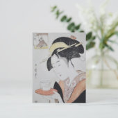 Oude Japanse schilderijen ongeveer 1796 Briefkaart (Staand voorkant)