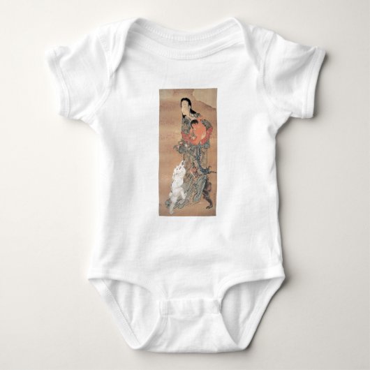Oude Japanse schilderijen Romper (Voorkant)