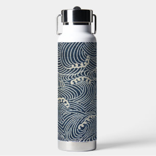 Oude Japanse Textiel, Golfpatroon Waterfles