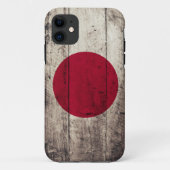 Oude Japanse vlag Case-Mate iPhone Case (Achterkant)