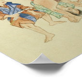 Oude Japanse vuurgevecht - Tweede rol Poster (Hoek)