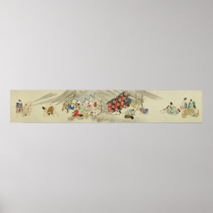 Oude Japanse vuurgevecht - Tweede rol Poster