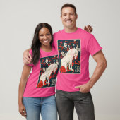 Oude Japanse Wolf Art Wolf Japans T-shirt (Unisex)