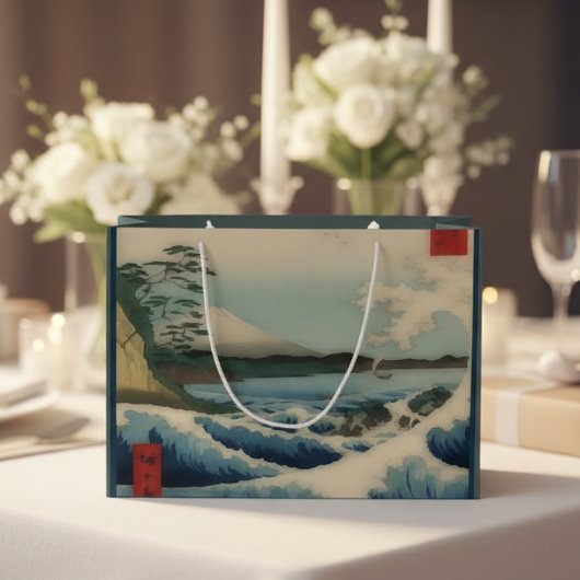 Oude Japanse zeezicht - Satta Point Groot Cadeauzakje
