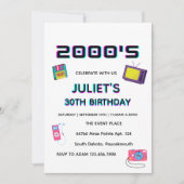 oude jaren nul Soiree feest lege 30e verjaardag Kaart (Voorkant)