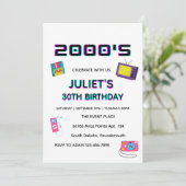 oude jaren nul Soiree feest lege 30e verjaardag Kaart (Staand voorkant)