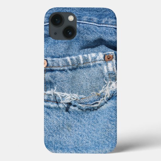 Oude Jeans iPad Air, alleen daar Case-Mate iPhone Case (Achterkant)