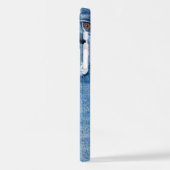 Oude Jeans iPhone Hoesje (Linkerkant)