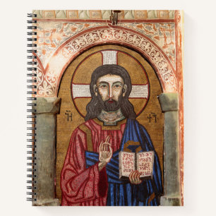 Oude Jezus Mosaic Notitieboek