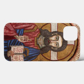 Oude Jezus Mozaïek Case-Mate iPhone Case (Achterkant (horizontaal))