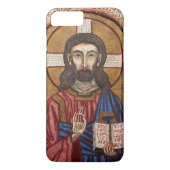 Oude Jezus Mozaïek Case-Mate iPhone Case (Achterkant)