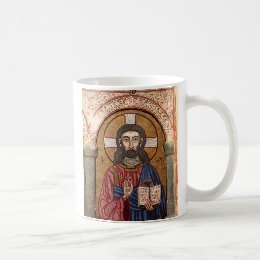 Oude Jezus Mozaïek Koffiemok (Rechts)