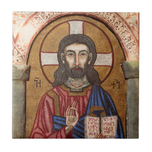 Oude Jezus Mozaïek Tegeltje