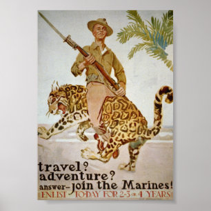 Oude 'Join the Marines' Poster