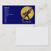 Oude joker visitekaartje (Voorkant / Achterkant)