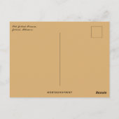 Oude Joliet-gevangenis Joliet Illinois Briefkaart (Achterkant)
