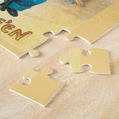 Oude Jolly Halloween-vogelverschrikker Ellen Claps Legpuzzel (Zijkant)
