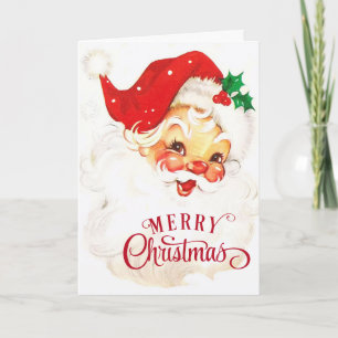Oude Jolly Kerstman Kerstmagie Op Maat Feestdagen Kaart