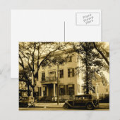 Oude Jonathan Emanuel Mansion, Mobile Alabama Briefkaart (Voorkant / Achterkant)