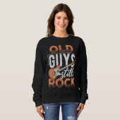 Oude jongens nog steeds Rock Electric Guitar Music Trui (Voorkant volledig)