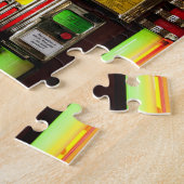 Oude Jukebox Legpuzzel (Zijkant)
