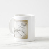 Oude  Kaapskaart Provincetown Koffiemok (Voorkant links)