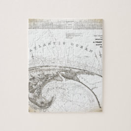 Oude  Kaapskaart Provincetown Legpuzzel