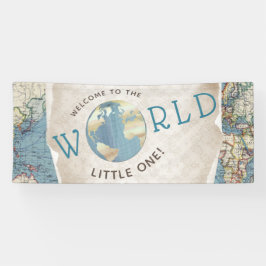 Oude Kaart Baby Shower Spandoeken