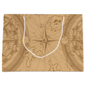 Oude kaart groot cadeauzakje (Voorkant)