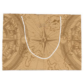 Oude kaart groot cadeauzakje (Achterkant)