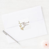 Oude kaart hart favoriet stickers (Envelop)