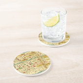 Oude kaart Kansai Zandsteen Onderzetter (Zijkant)