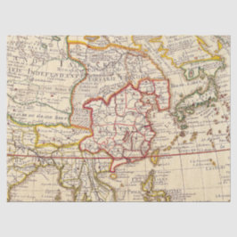 Oude Kaart Reeks 1 Ontwerp 3 Tissuepapier