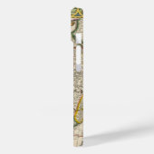 Oude kaart van Afrika door Hondius en Jansson Case-Mate iPhone Case (Achterkant / Links)