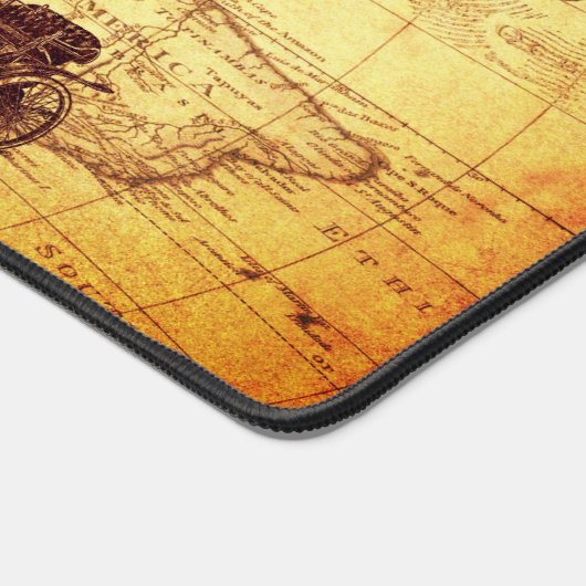 Oude kaart van Amerika  Bureaumat (Hoek)