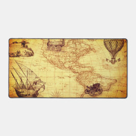 Oude kaart van Amerika  Bureaumat