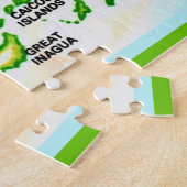 Oude kaart van Bahama-eilanden Legpuzzel (Zijkant)