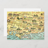 Oude kaart van Bognor Engeland mok (Voorkant / Achterkant)