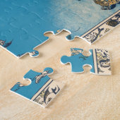  Oude Kaart van de Bermudaeilanden Legpuzzel (Zijkant)